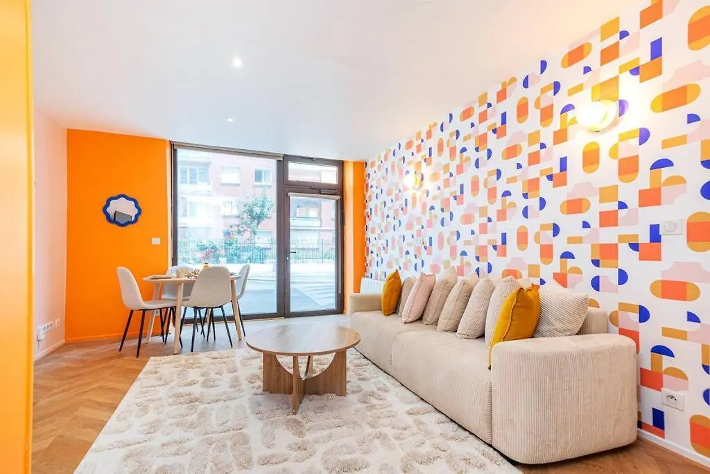 Appartement Colore Aux Portes Des Buttes Chaumont location
